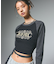 FADED TRIBAL LOGO RAGLAN L/S BABY TEE