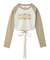 FADED TRIBAL LOGO RAGLAN L/S BABY TEE