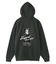 FACE BOX PATCH ZIP UP SWEAT HOODIE