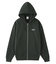 FACE BOX PATCH ZIP UP SWEAT HOODIE
