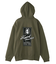 FACE BOX PATCH ZIP UP SWEAT HOODIE