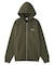 FACE BOX PATCH ZIP UP SWEAT HOODIE