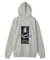 FACE BOX PATCH ZIP UP SWEAT HOODIE