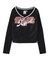 MESH PANELED L/S COMPACT TOP