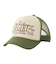 LETTERING LOGO EMBROIDERED TRUCKER CAP