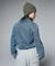 EMBOSSED DENIM JACKET