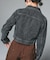 EMBOSSED DENIM JACKET