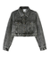 EMBOSSED DENIM JACKET