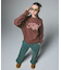 LETTERING LOGO JACQUARD KNIT TOP