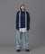 LETTERING LOGO JACQUARD KNIT TOP