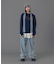 LETTERING LOGO JACQUARD KNIT TOP