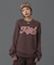 LETTERING LOGO JACQUARD KNIT TOP