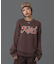 LETTERING LOGO JACQUARD KNIT TOP