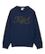 LETTERING LOGO JACQUARD KNIT TOP