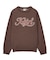 LETTERING LOGO JACQUARD KNIT TOP