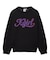 LETTERING LOGO JACQUARD KNIT TOP