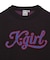 LETTERING LOGO JACQUARD KNIT TOP