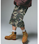 WASHED 2WAY WIDE LEG CARGO PANTS