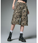 WASHED 2WAY WIDE LEG CARGO PANTS