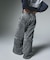 WASHED 2WAY WIDE LEG CARGO PANTS