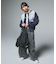 WASHED 2WAY WIDE LEG CARGO PANTS