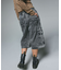 WASHED 2WAY WIDE LEG CARGO PANTS