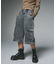 WASHED 2WAY WIDE LEG CARGO PANTS
