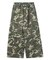 WASHED 2WAY WIDE LEG CARGO PANTS