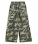 WASHED 2WAY WIDE LEG CARGO PANTS
