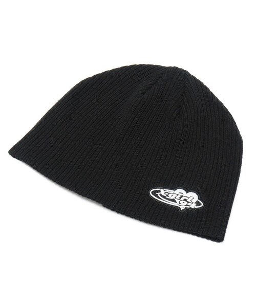 PLANET HEART LOGO EMBROIDERED BEANIE｜エックスガールの通販｜&mall