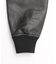 DISTRESSED FAUX LEATHER COMPACT BLOUSON