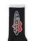 PLANET HEART LOGO RIB SOCKS
