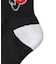 PLANET HEART LOGO RIB SOCKS