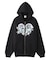 TRIBAL HEART ZIP UP SWEAT HOODIE
