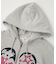 TRIBAL HEART ZIP UP SWEAT HOODIE