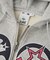TRIBAL HEART ZIP UP SWEAT HOODIE