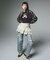 DRAWSTRING DENIM PANTS
