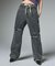 DRAWSTRING DENIM PANTS