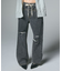 DRAWSTRING DENIM PANTS