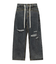 DRAWSTRING DENIM PANTS