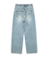 DRAWSTRING DENIM PANTS