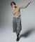 FRONT GATHERED L/S BABY TEE