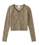 FRONT GATHERED L/S BABY TEE