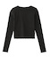 FRONT GATHERED L/S BABY TEE
