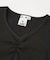 FRONT GATHERED L/S BABY TEE