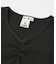 FRONT GATHERED L/S BABY TEE