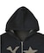 JACQUARD KNIT ZIP UP HOODIE