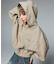 PENCIL SCRIPT LOGO EMBROIDERED ZIP UP SWEAT HOODIE