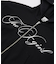 PENCIL SCRIPT LOGO EMBROIDERED ZIP UP SWEAT HOODIE