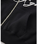 PENCIL SCRIPT LOGO EMBROIDERED ZIP UP SWEAT HOODIE